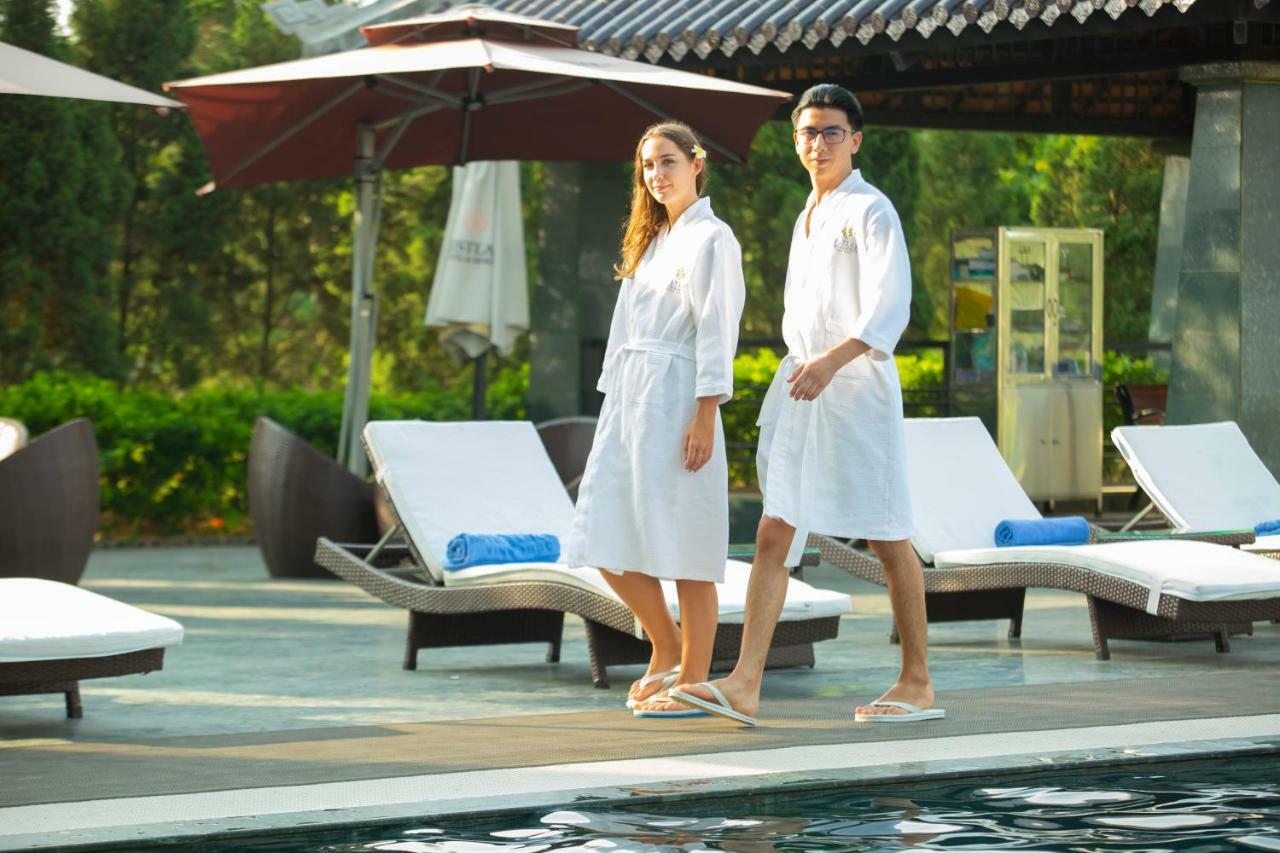 เวสต์เลก โฮเต็ล แอนด์ รีสอร์ต วิง ฟุก Hotel Vinh Yen ภายนอก รูปภาพ