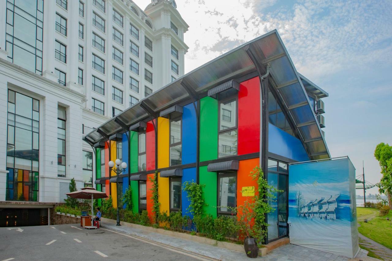 เวสต์เลก โฮเต็ล แอนด์ รีสอร์ต วิง ฟุก Hotel Vinh Yen ภายนอก รูปภาพ